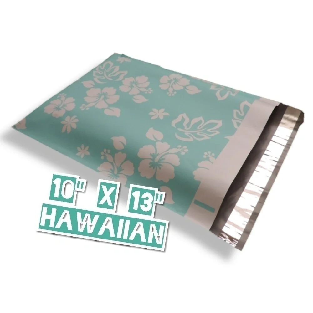 50 Hawaiian Poly Mailers 10x13